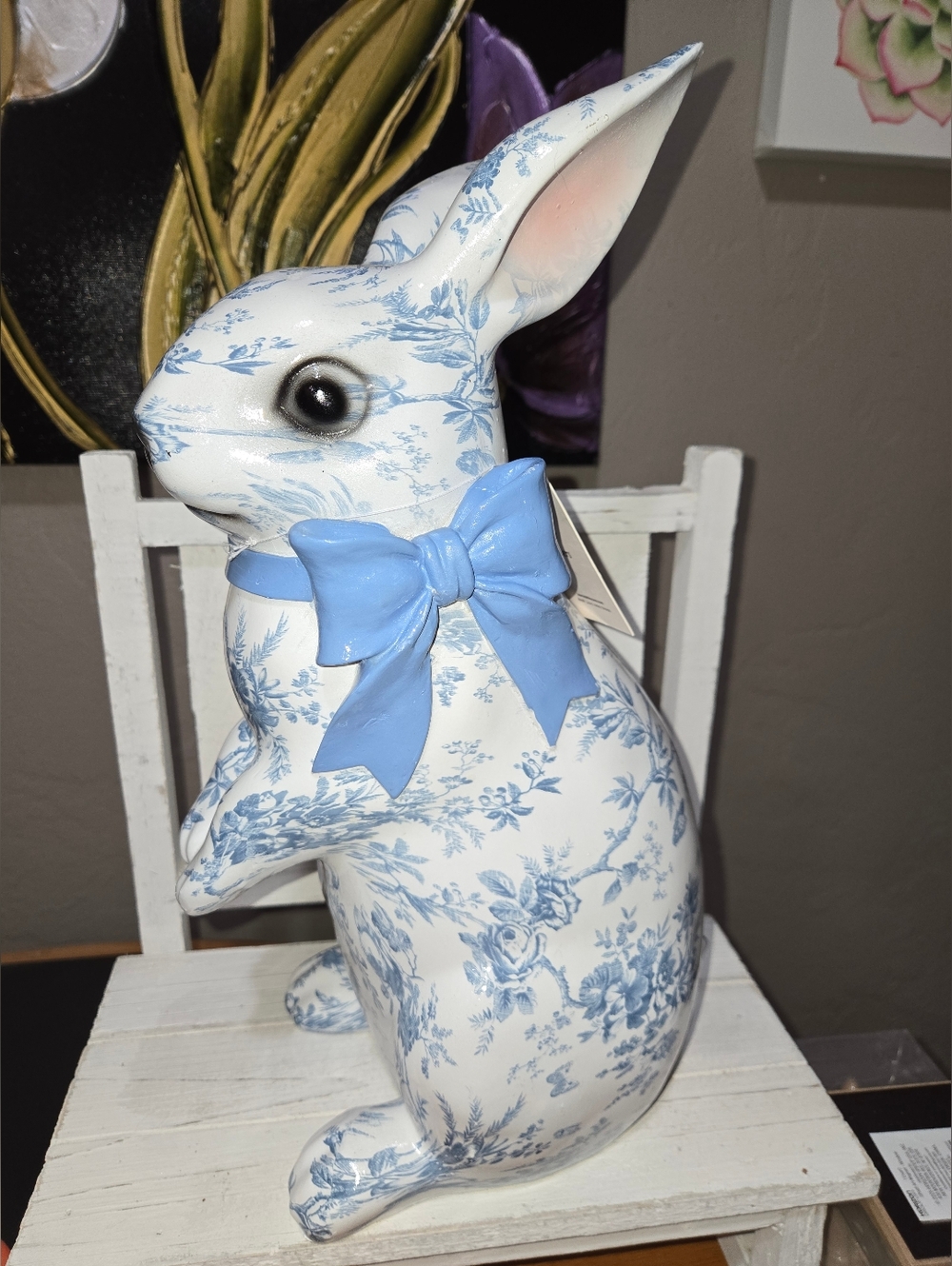 Laura Ashley Blue Floral Bunny